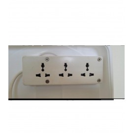 PLASTIC PVC OUTDOOR POE SWITCH /DVR BOX RACK WITH PDU